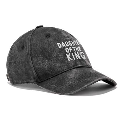 Daughter Of The King Christian Washed Hat