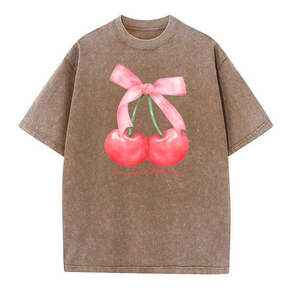 Daughter Of The King Christian Washed T-Shirt