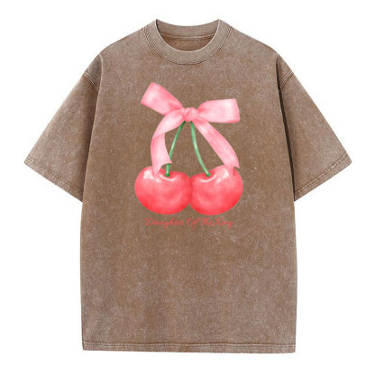 Daughter Of The King Christian Washed T-Shirt