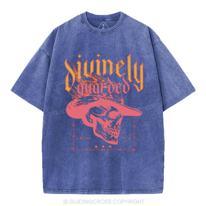 Sivinely Guarded Christian Washed T-Shirt
