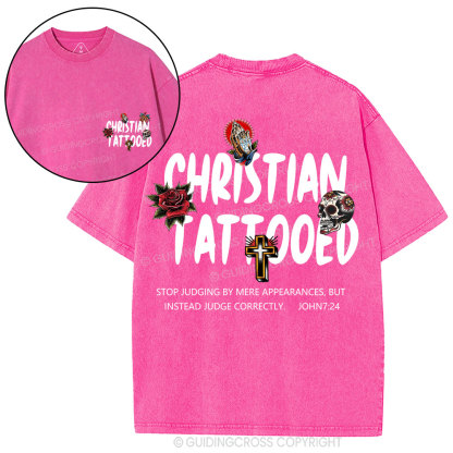 Christian & Tattooed Christian Washed T-Shirt