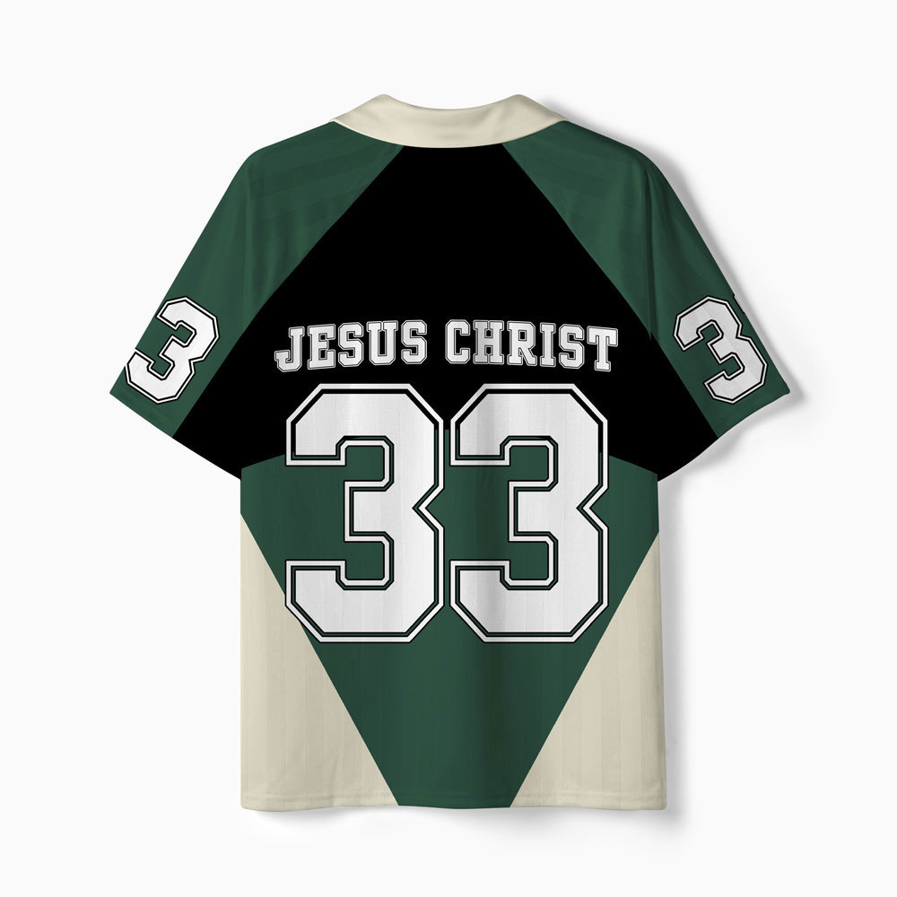 Jesus Christ Christian Collar Jersey