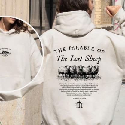 The Parble Of THe Lost Sheep Christian Fleece Hoodie Set