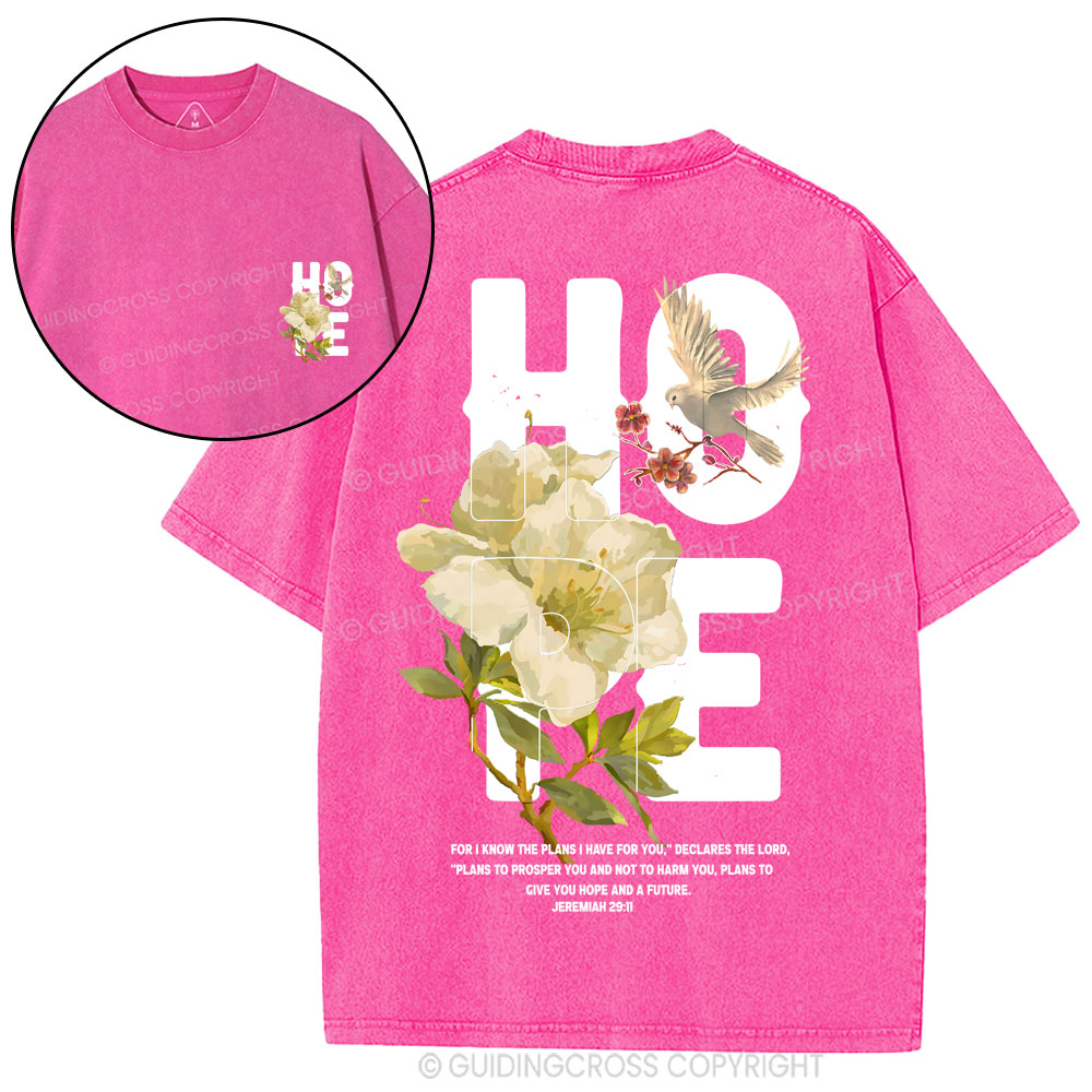 Hope Christian Washed T-Shirt