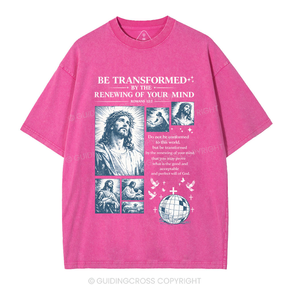 Be Transformed Christian Washed T-Shirt