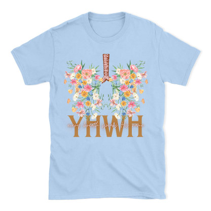 YHWH Floral Christian T-Shirt