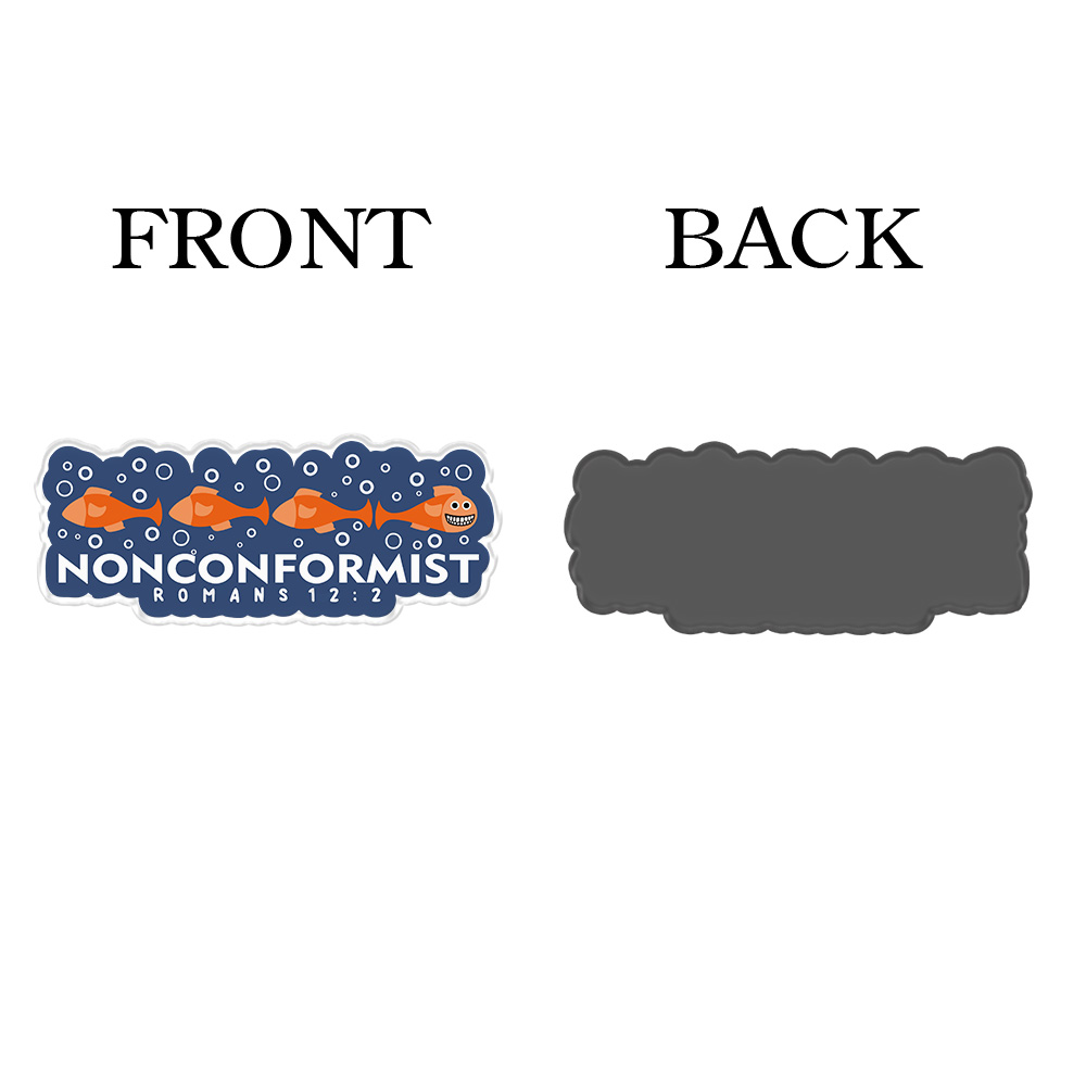 Noncomformist Acrylic Refrigerator Magnets