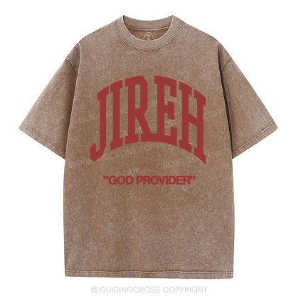Jireh Christian Washed T-Shirt