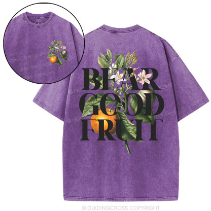 Bear Good Fruit Washed T-Shirt