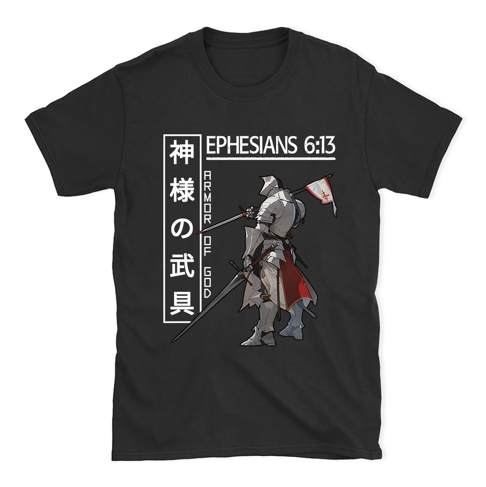 Armor Of God Anime Christian T-Shirt