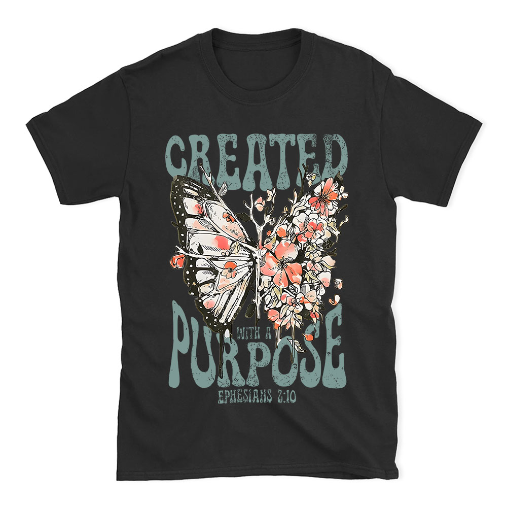 Created With A Purpose Christian T-Shirt