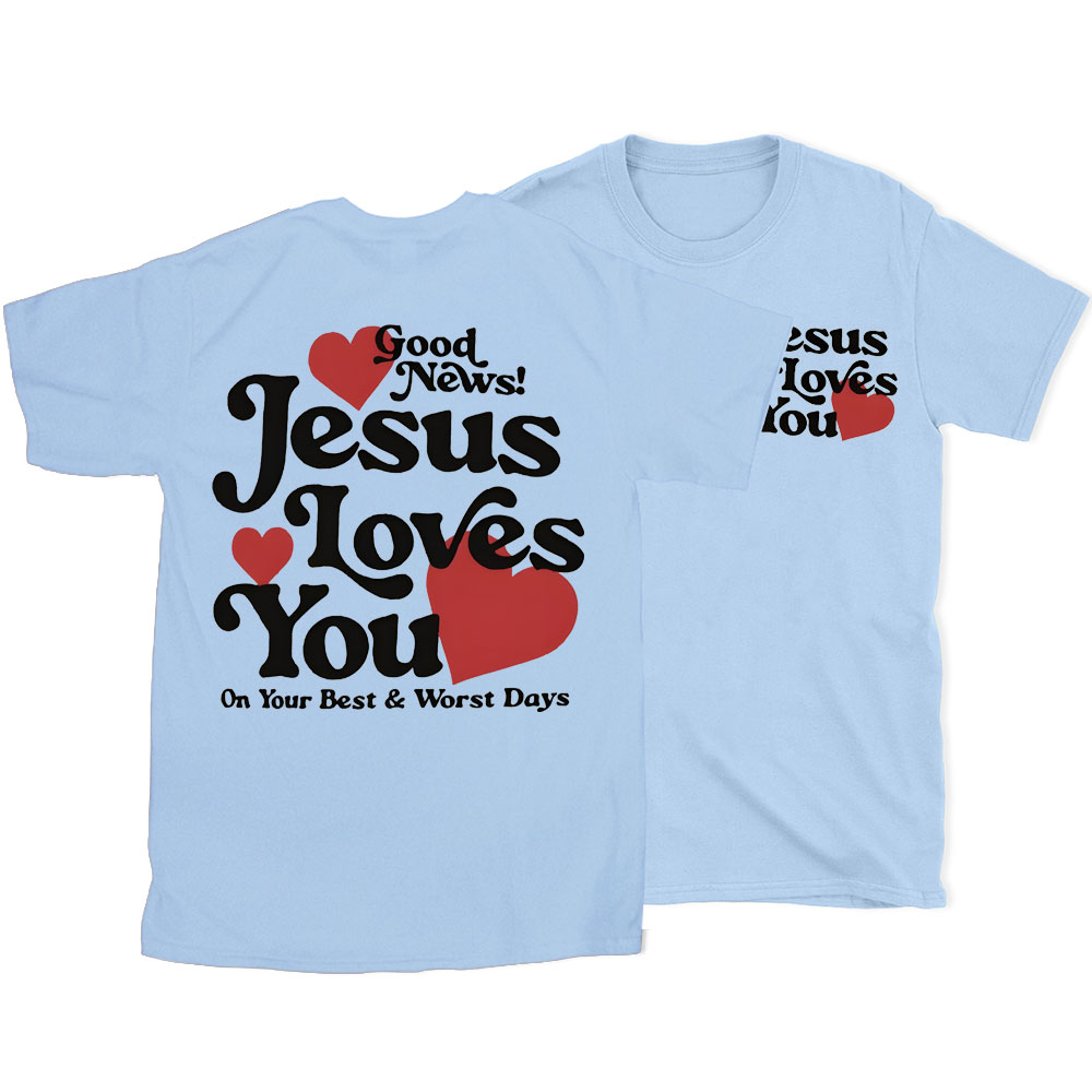 Good New Jesus Love You Chrsitian T-Shirt