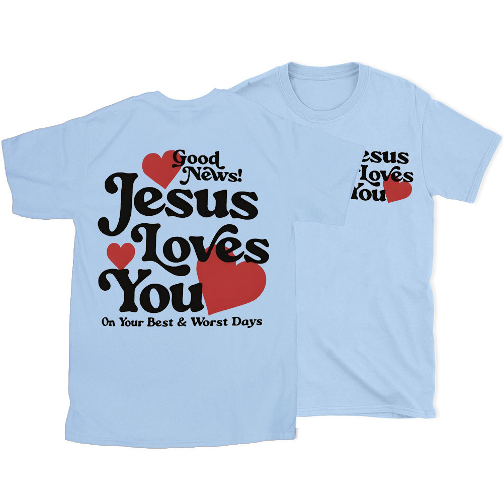 Good New Jesus Love You Chrsitian T-Shirt