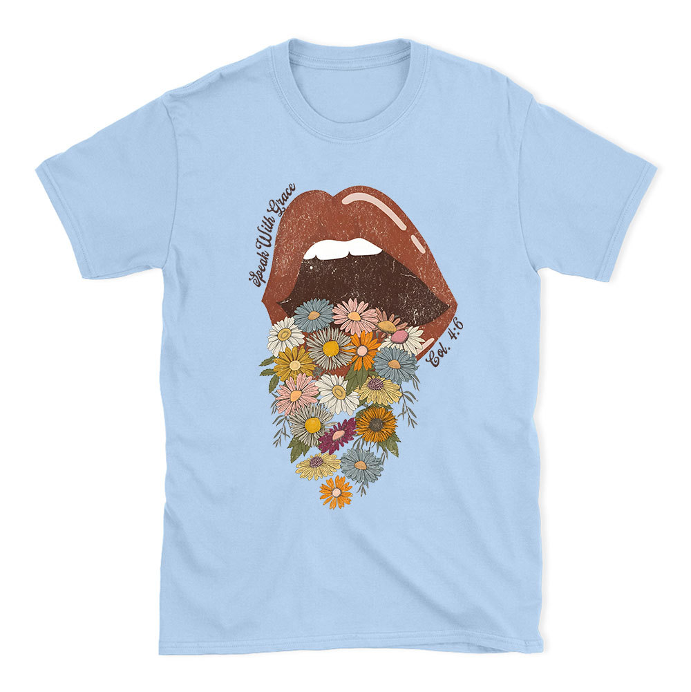 Speak With Grace Christian T-Shirt