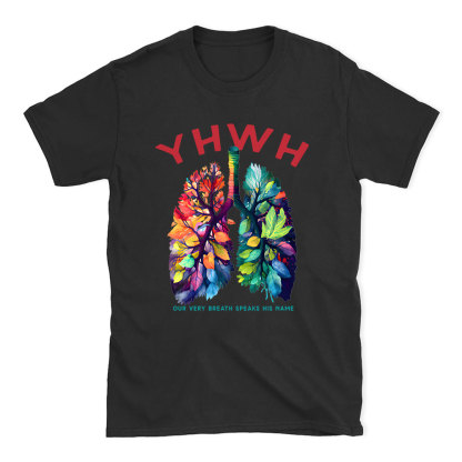 YHWH Leaf Christian T-Shirt