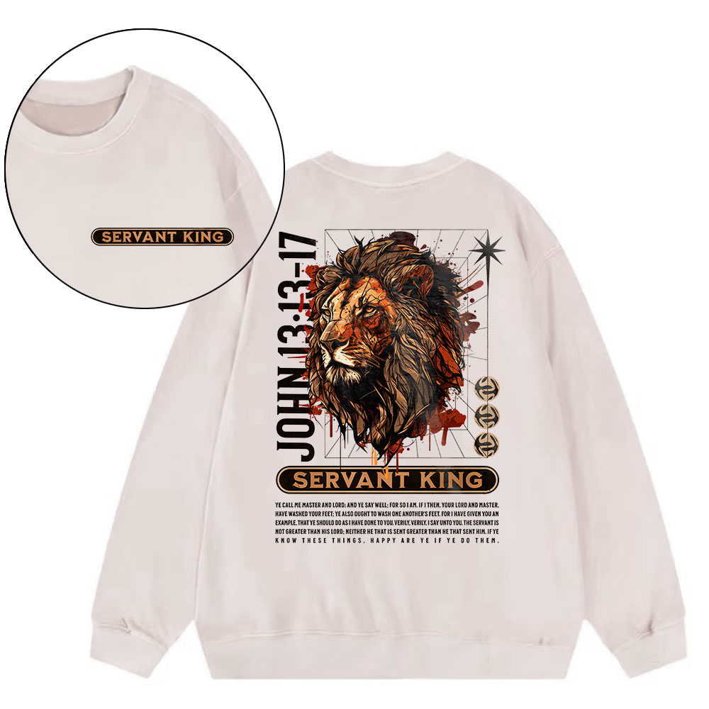 Servant King Christian Washed Sweatshirt