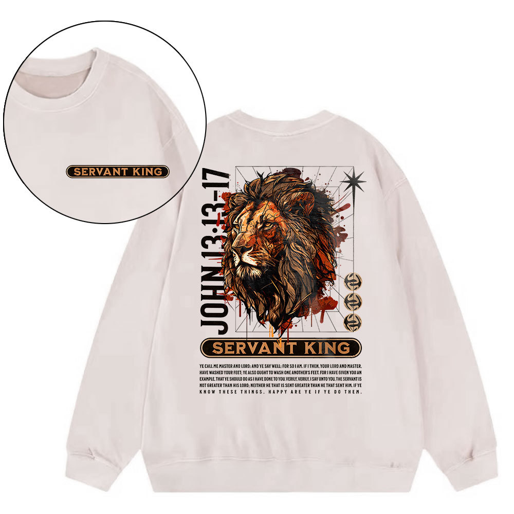 Servant King Christian Washed Sweatshirt