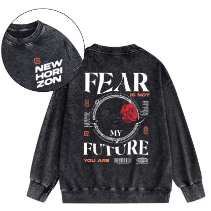 Fear Future Christian Washed Sweatshirt