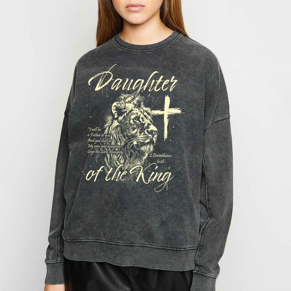 Daughter Of King Christian Washed Sweatshirt