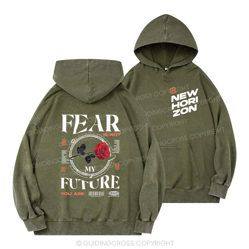 Fear Future Christian Washed Hoodie 