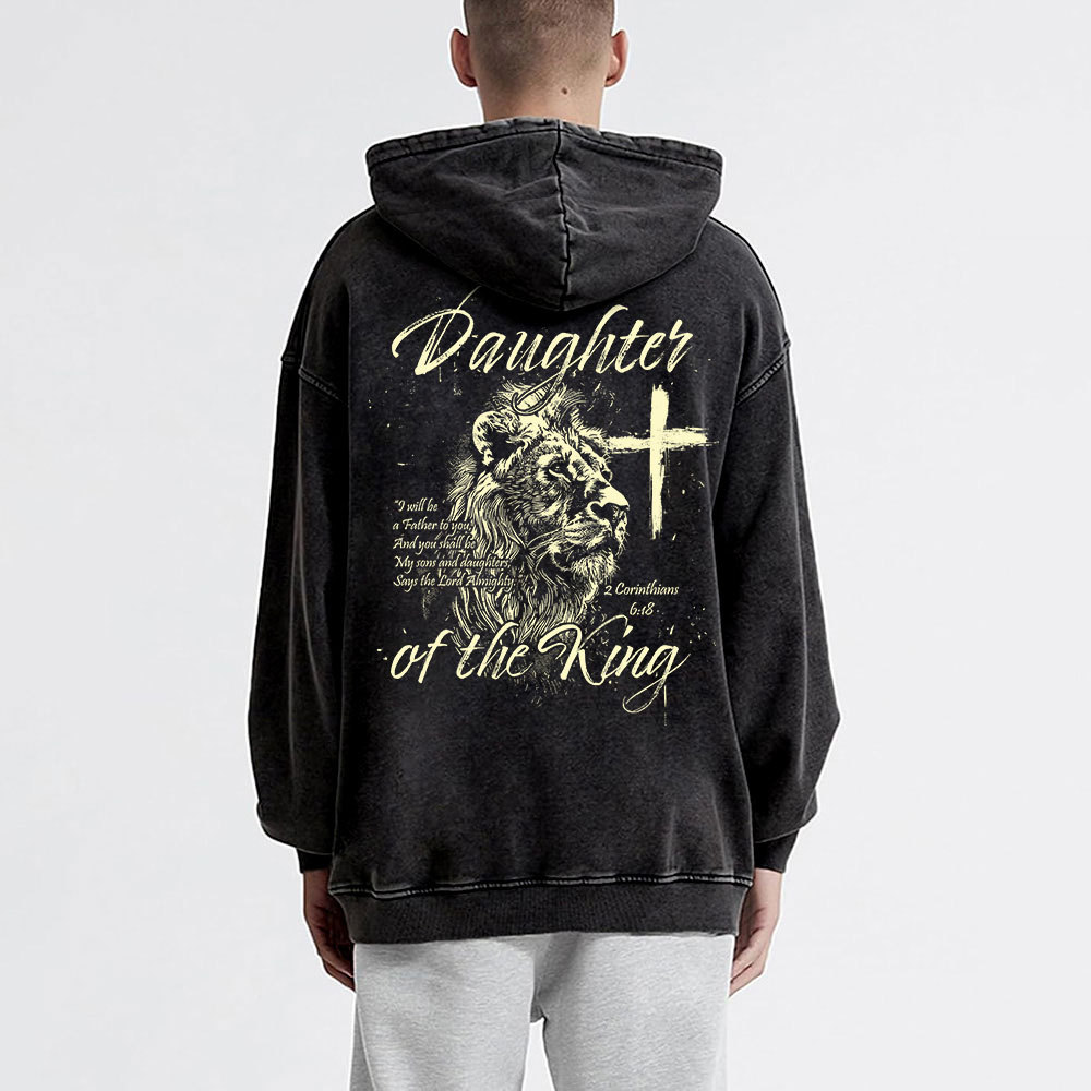 Daughter Of King Christian Washed Hoodie 