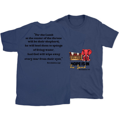 My Hope Is In The Lamb Christian T-Shirt