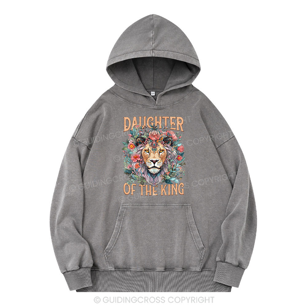 Daughter Of The King Christian Washed Hoodie