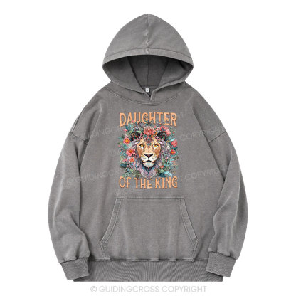 Daughter Of The King Christian Washed Hoodie