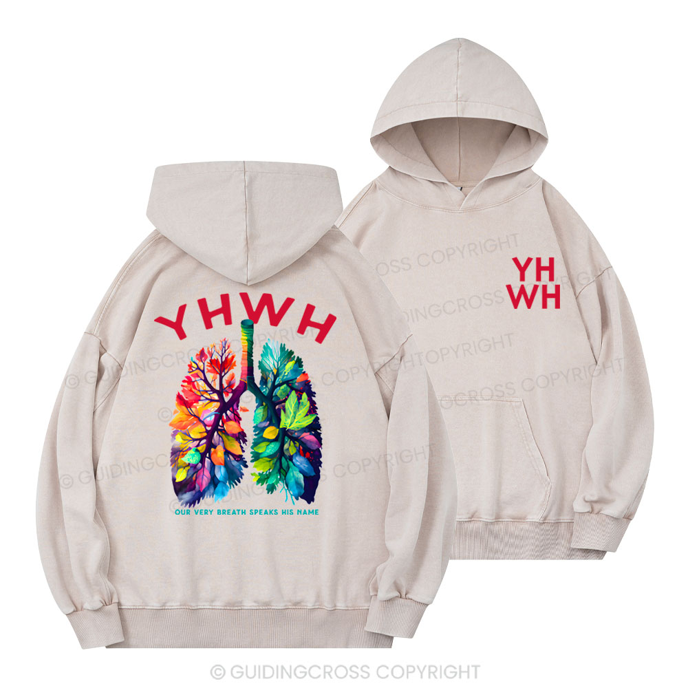 Retro Faith Cross Christian Washed Hoodie Sale - GuidingCross