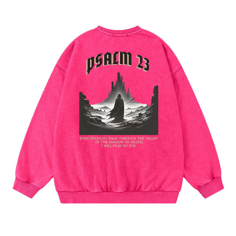 Psalm Christian Washed Sweatshirt