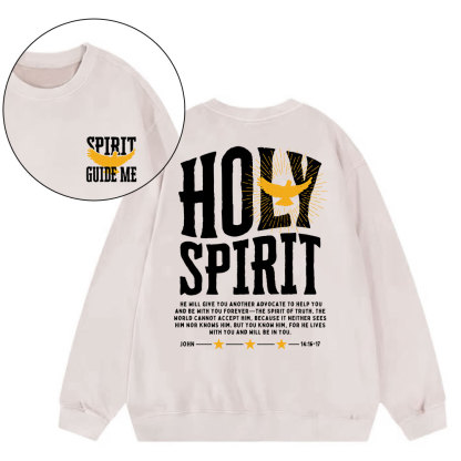 Spirit Guide Me Christian Washed Sweatshirt