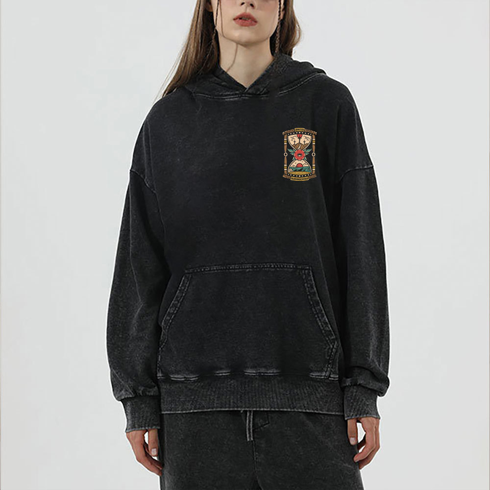 From Death To Life Christian Washed Hoodie 