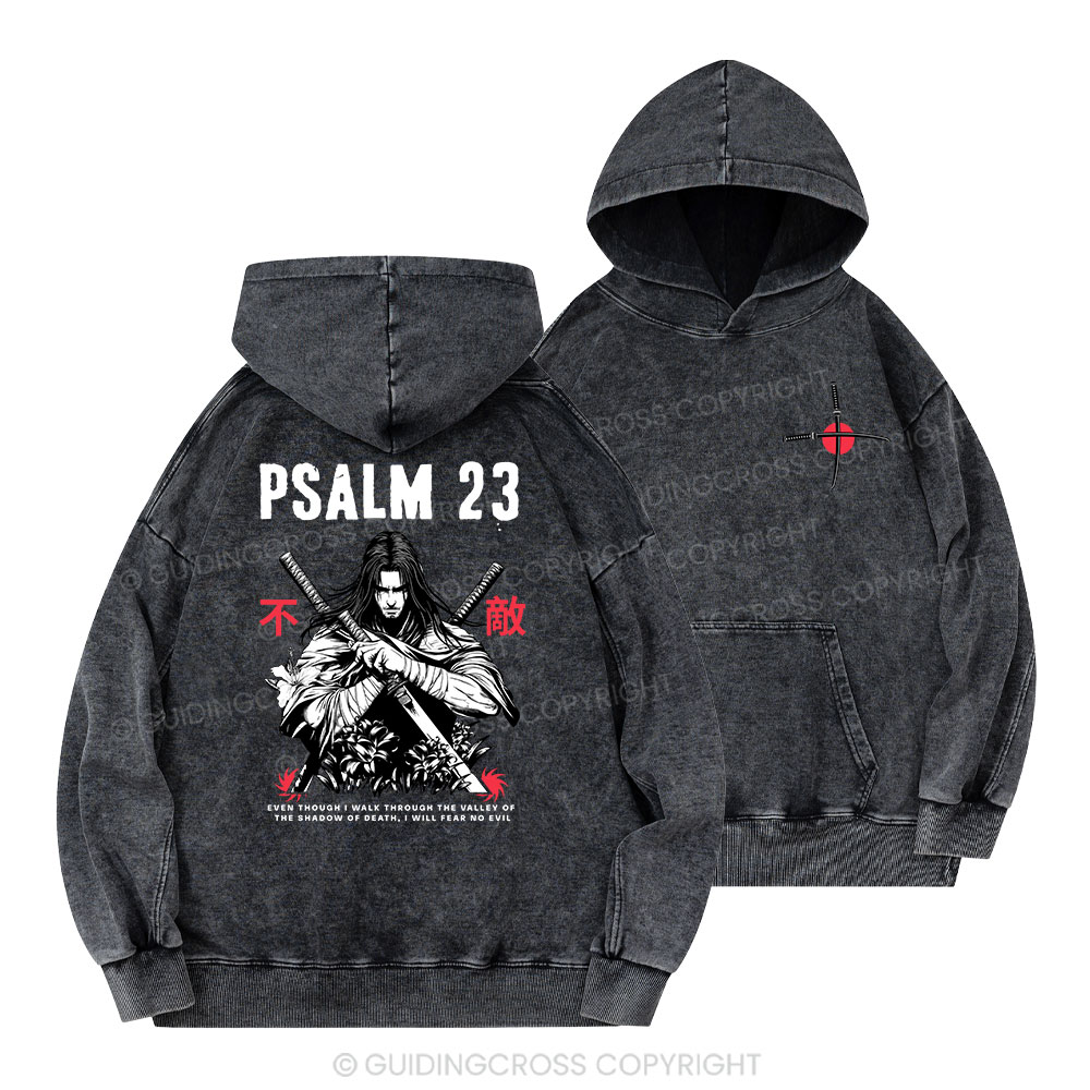 Aesthetic Mens Christian Washed Hoodie 