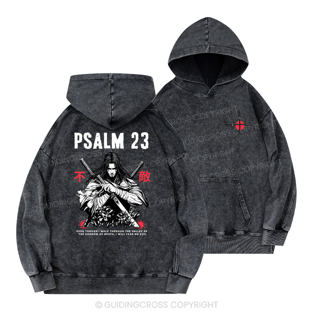 Aesthetic Mens Christian Washed Hoodie 