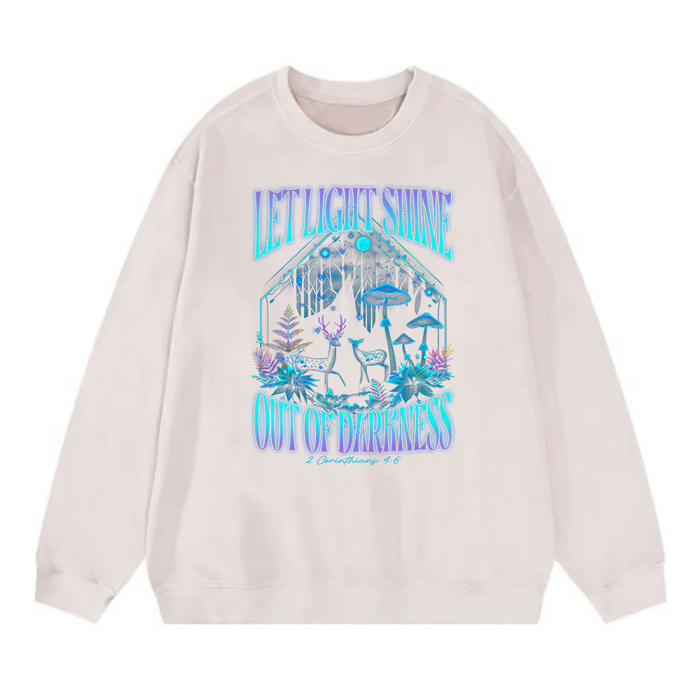 Yeshua Lion Christian Washed Sweatshirt Sale - GuidingCross