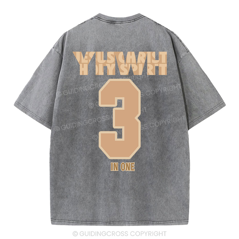 YHWH Christian Washed T-Shirt Sale - GuidingCross