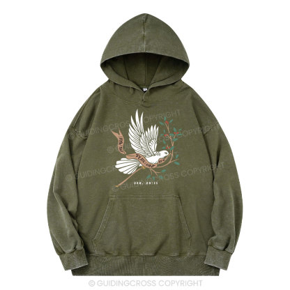 I Know The Plans I Have For You Christian Washed Hoodie