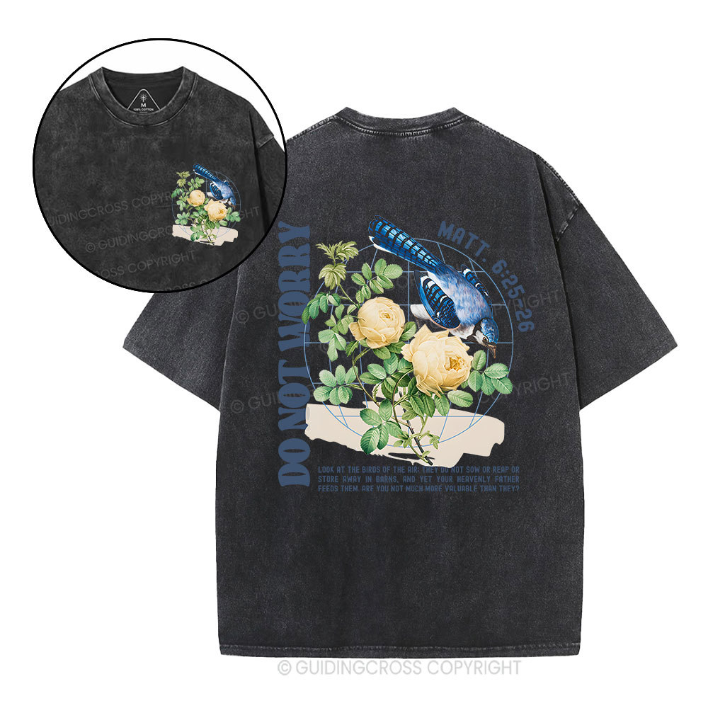 Do Not Worry Christian Washed T-Shirt