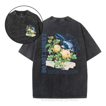 Do Not Worry Christian Washed T-Shirt