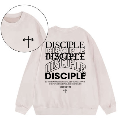 Discipple Christian Washed Sweatshirt