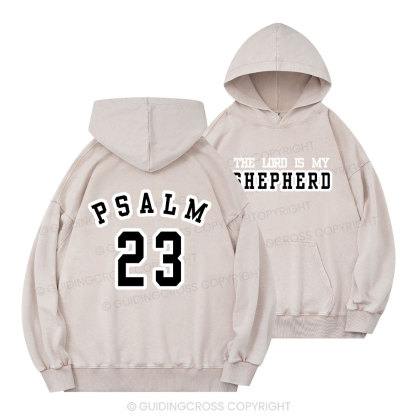 PSALM Christian Washed Hoodie