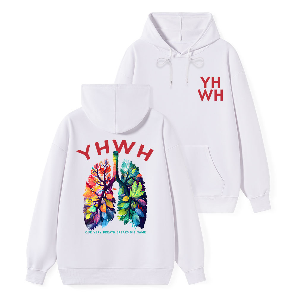 YHWH Leaf Classic Christian Hoodie