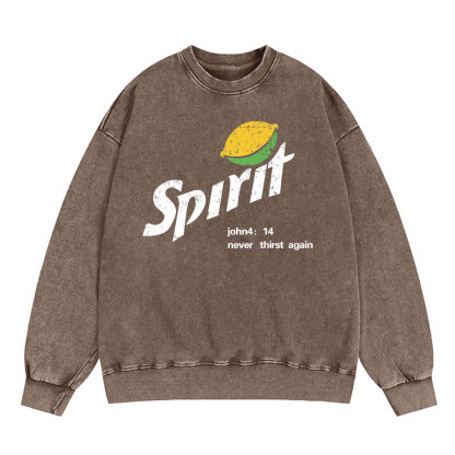 Spirit Christian Washed Sweatshirt