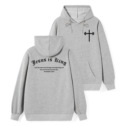 Jesus Is King Classic Christian Hoodie