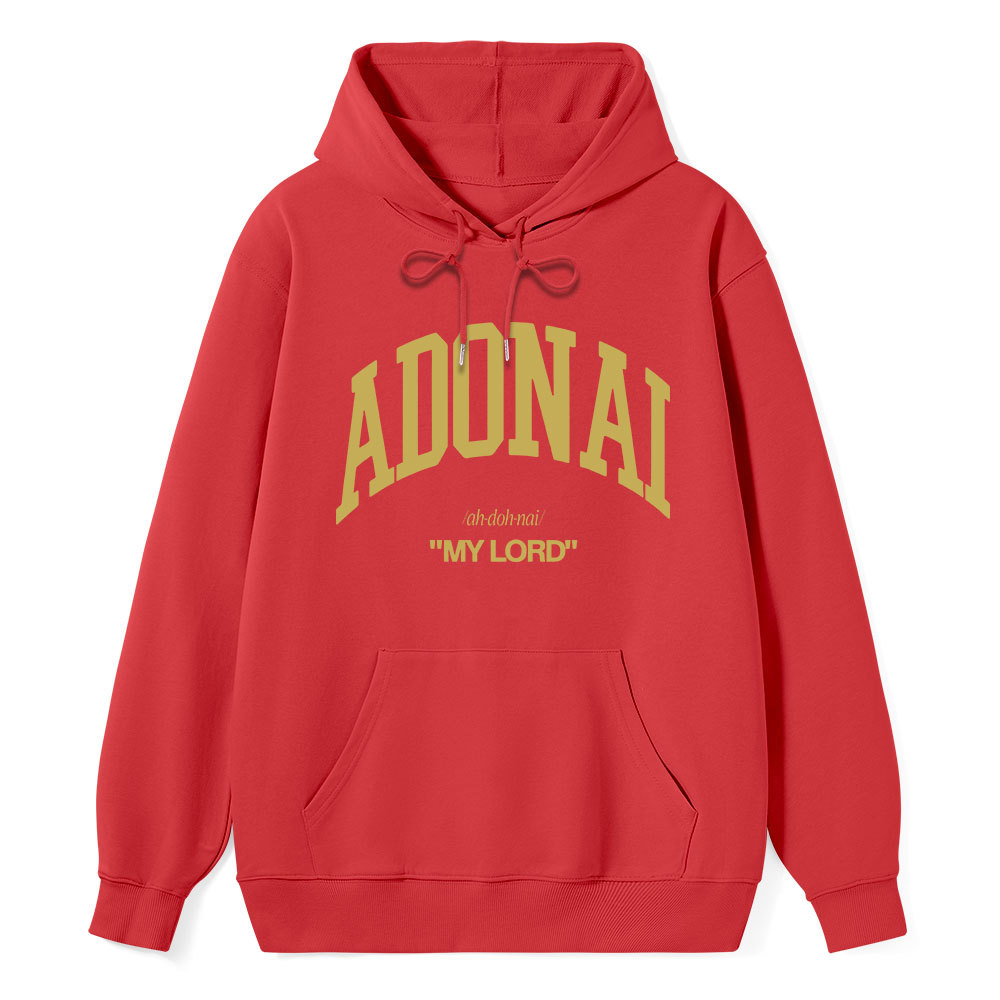 ADONAI My Lord Classic Christian Hoodie