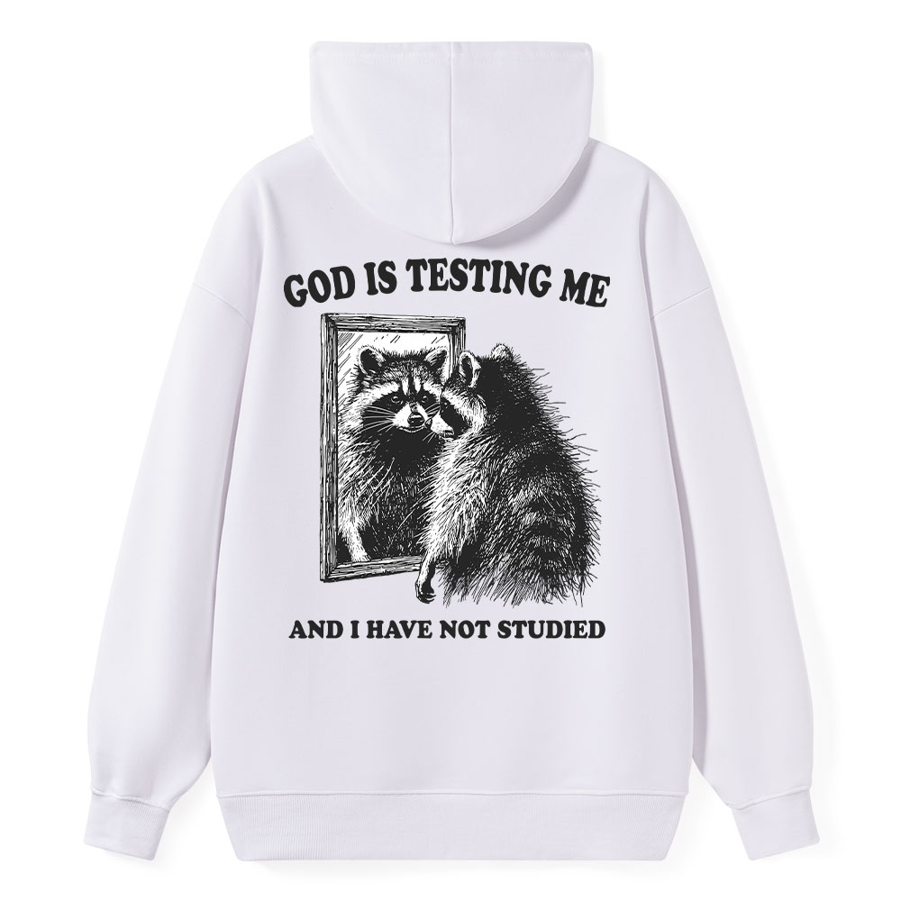 God Is Testing Me And I Have Not Studied Classic Christian Hoodie