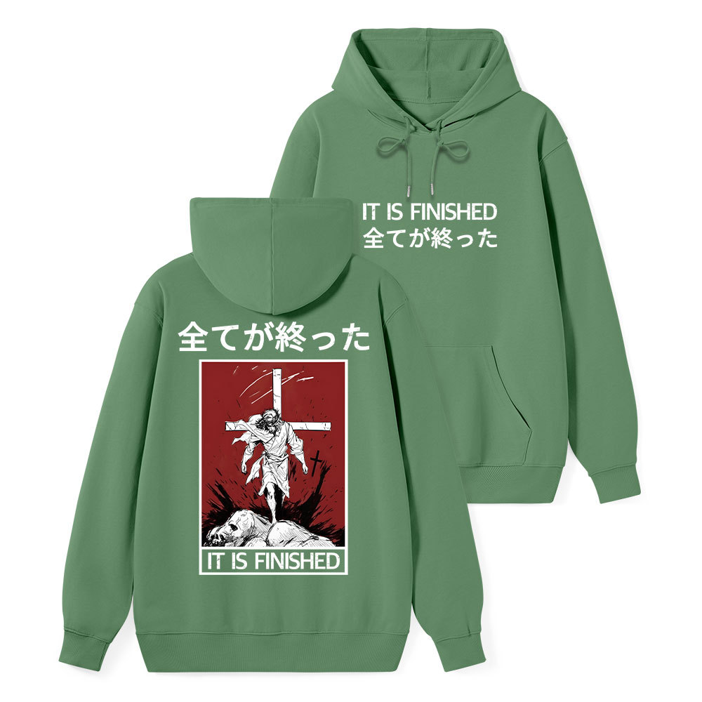 It Is Finished Classic Christian Hoodie