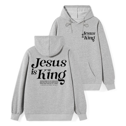 Jesus Is King Classic Christian Hoodie