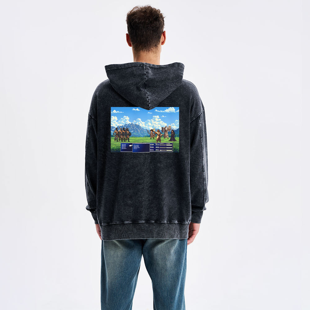 Choose Your Fighter Christian Washed Hoodie