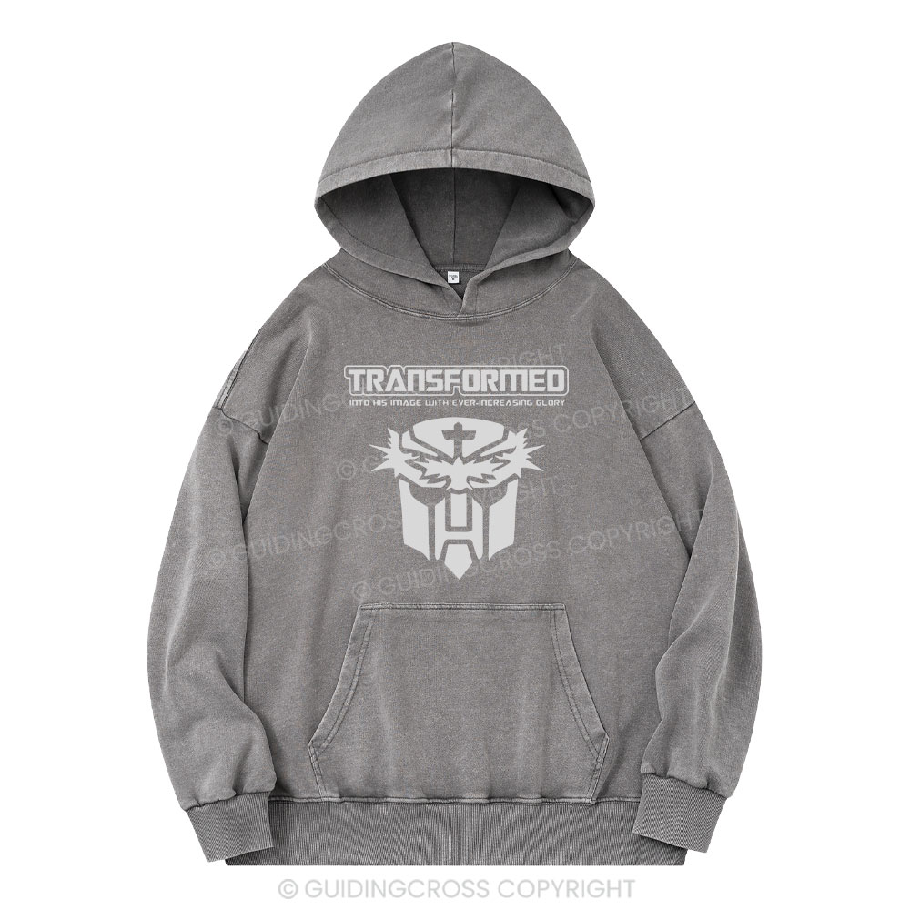 Transformed Christian Washed Hoodie